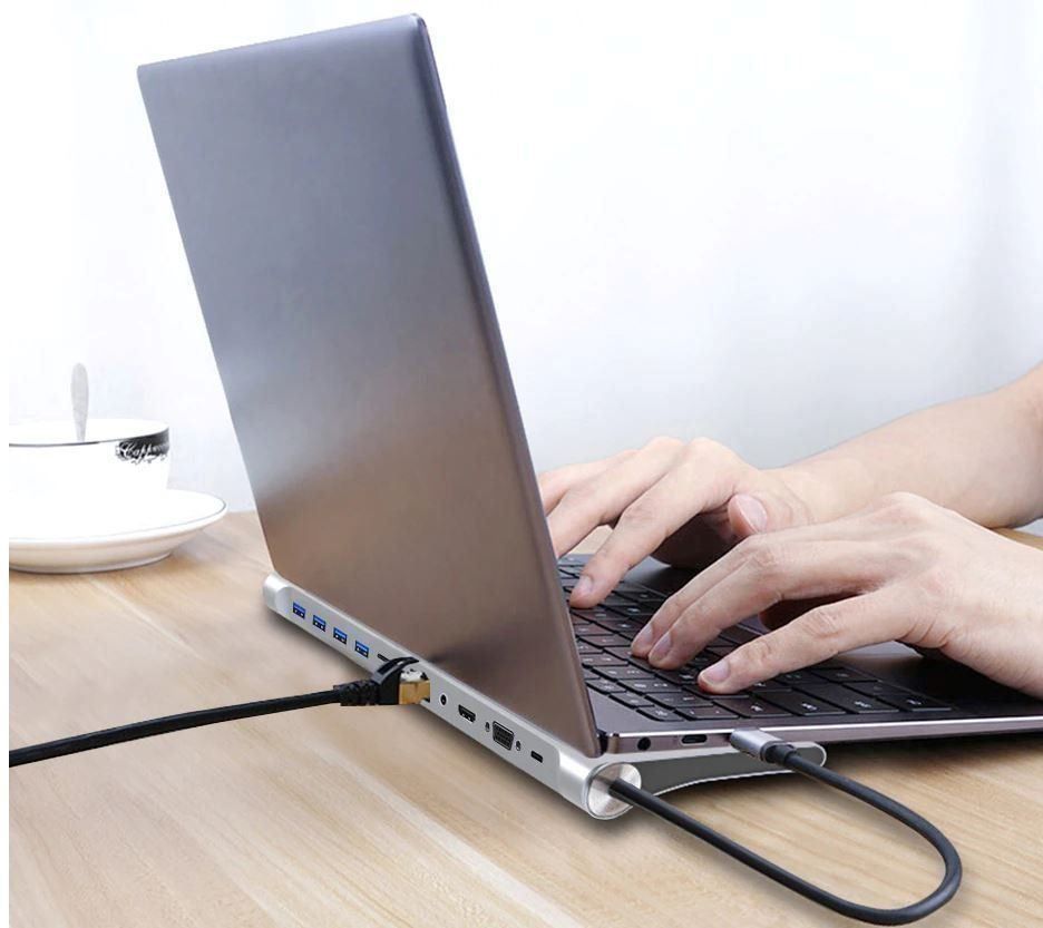 Baseus Docking station: Typ C Dock USB C Hub 3.0 Splitter – Nuovo e nell'imballaggio originale da Unterägeri venduto da RmOnline 4