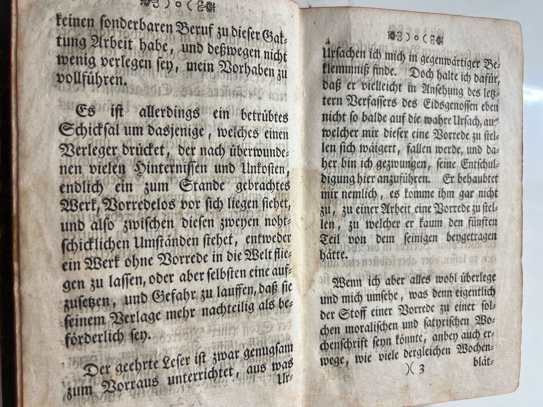 Bücher: Der Eidsgenoss, eine monatliche Wochenschrift. Basel 1749 – Gebraucht aus Hermetschwil-Staffeln von militaria-schweiz 1