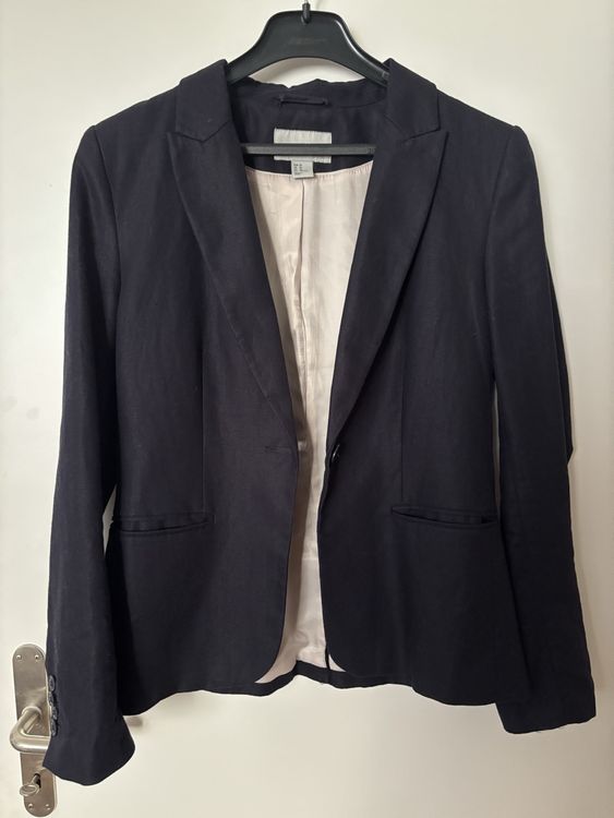 H&M Ensembles & Tailleurs: Klassischer Blazer Gr. 38-40 (Leinen/Baumwolle) – D'occasion à Allenwinden par clamel 1