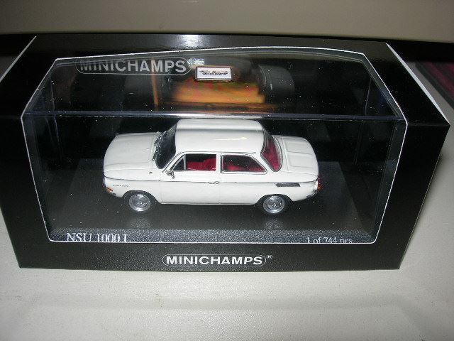 Minichamps NSU Spider 1964-67 – Échelle 1:43 – Réf 430019231 – Boîte D'origine