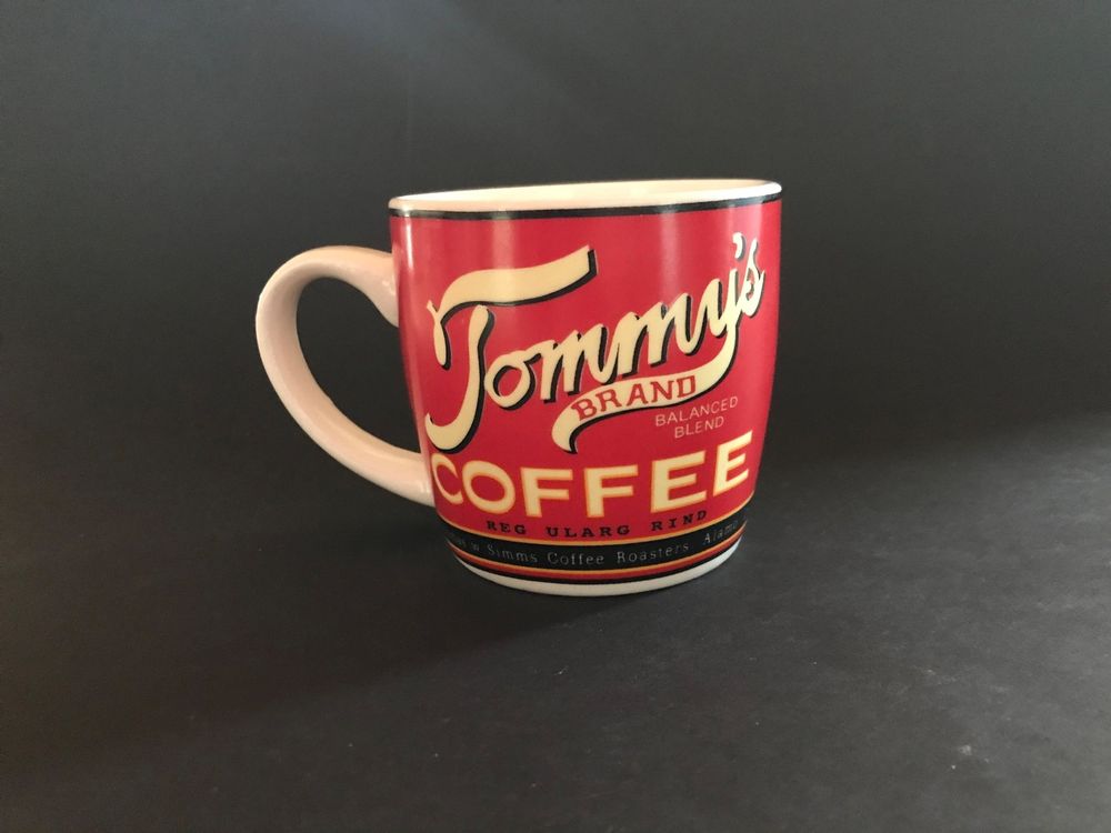 Kaffeetassen Tommy‘s, Constant Q, Mother‘s, Vintage / Auk. 2 3