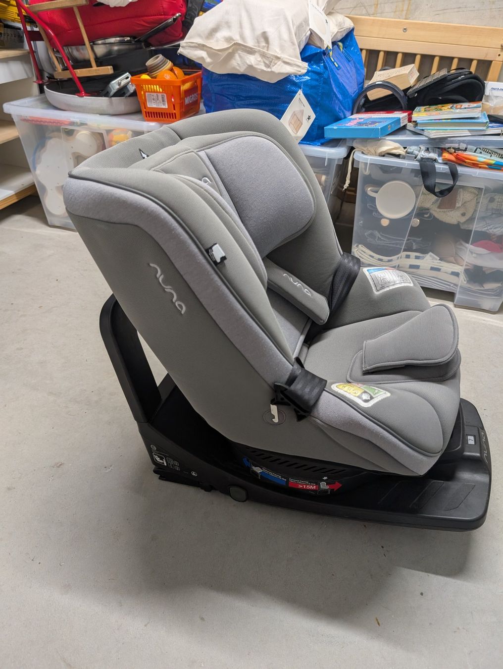 Nuna Seggiolini per auto: nuna REBL Basq Reboarder frost – Usato da Interlaken venduto da dmncmg 1