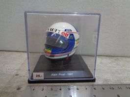 Spark 1:5 Casque Helm F1 Formule 1 Formel 1 Alain Prost 1981