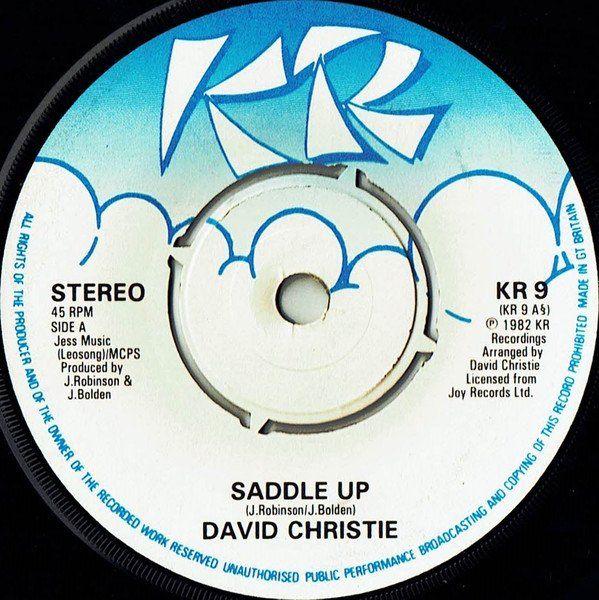Vinyles: Christie David: Saddle Up 7" – D'occasion à Steinhausen par Vilivinili