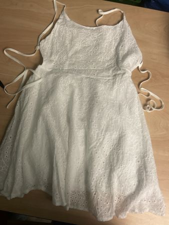 Neues Sommerkleid weiss Gr.S 