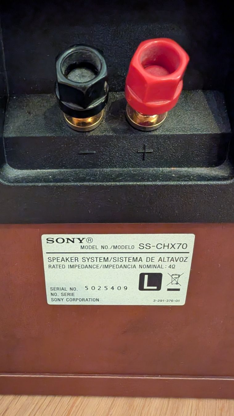 Sony Casse acustiche: Sony SS-CHX70 - Stereo Lautsprecher – Usato da Adliswil venduto da mrossinek 4