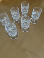 6 Sherry Glaeser/Likoer Glaeser Bleikristall Top Zustand