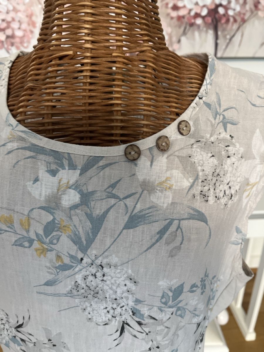 Top: Leinentop von Driver, 36, beige – Usato da Solothurn venduto da Bobesch08 3