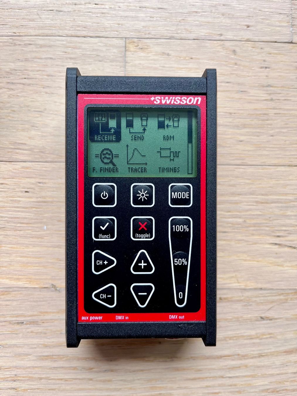 Misurare: Swisson XMT-350 / DMX Checker / RDM – Usato da Genève venduto da RVA_GVA 1