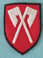 Vintage Badge Wappen Stadt Biel Bienne ST. GALLER STICKEREI