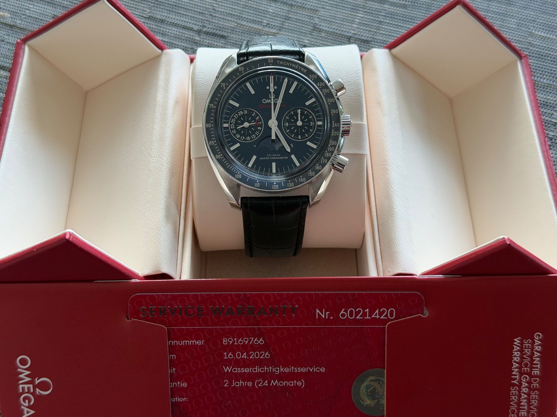 Omega Orologi: Omega Speedmaster Moonphase Watch 44mm – Usato da Aarau venduto da trader1000 7