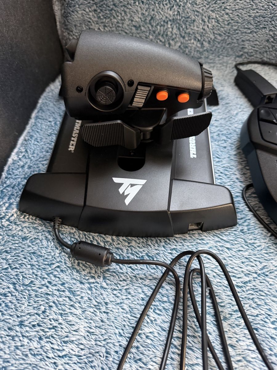 Thrustmaster Controller: Thrustmaster TFRP FlightRuder Pedals + Joystick/Dual Throttl – Nuovo (secondo la descrizione) da Murgenthal venduto da Tina_4055 3