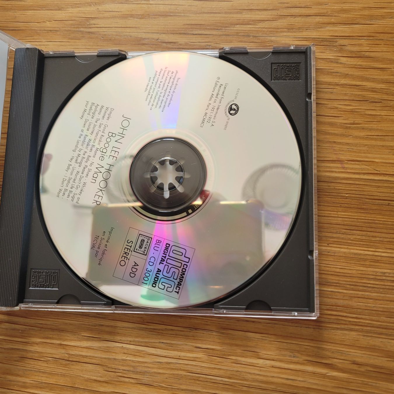 CD: CD John Lee Hooker Boogie Man – Usato da Biel/Bienne venduto da Destockweb 1