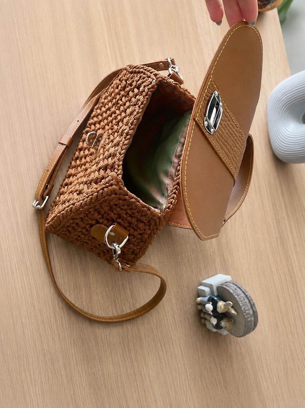 Taschen für Damen: Handgemachte Tasche aus Polyesterkordel – Neu – Neu (gemäss Beschreibung) aus Zürich von kat_qy5w 2