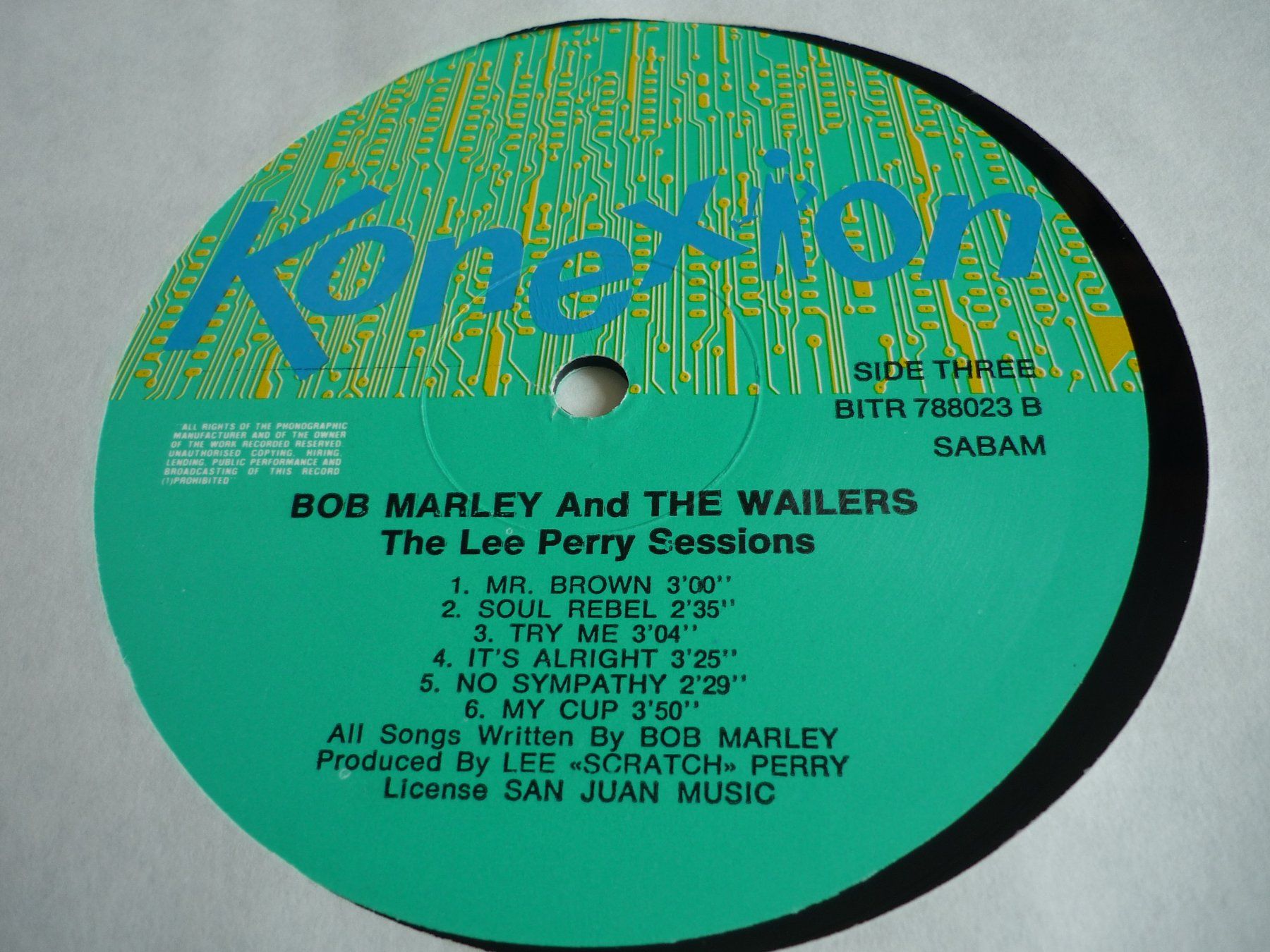 Vinyles: 12" Vinyl - Bob Marley - the lee perry sessions – D'occasion à Beringen par zzRegal 4
