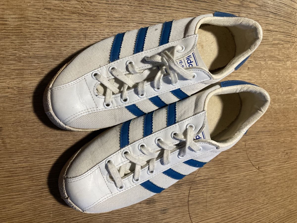 Adidas Love Set Sneakers Vintage 1970s Made in France (D 