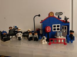 LEGO DUPLO Polizeistation mit viel Zubehör, Figuren, Top Lot