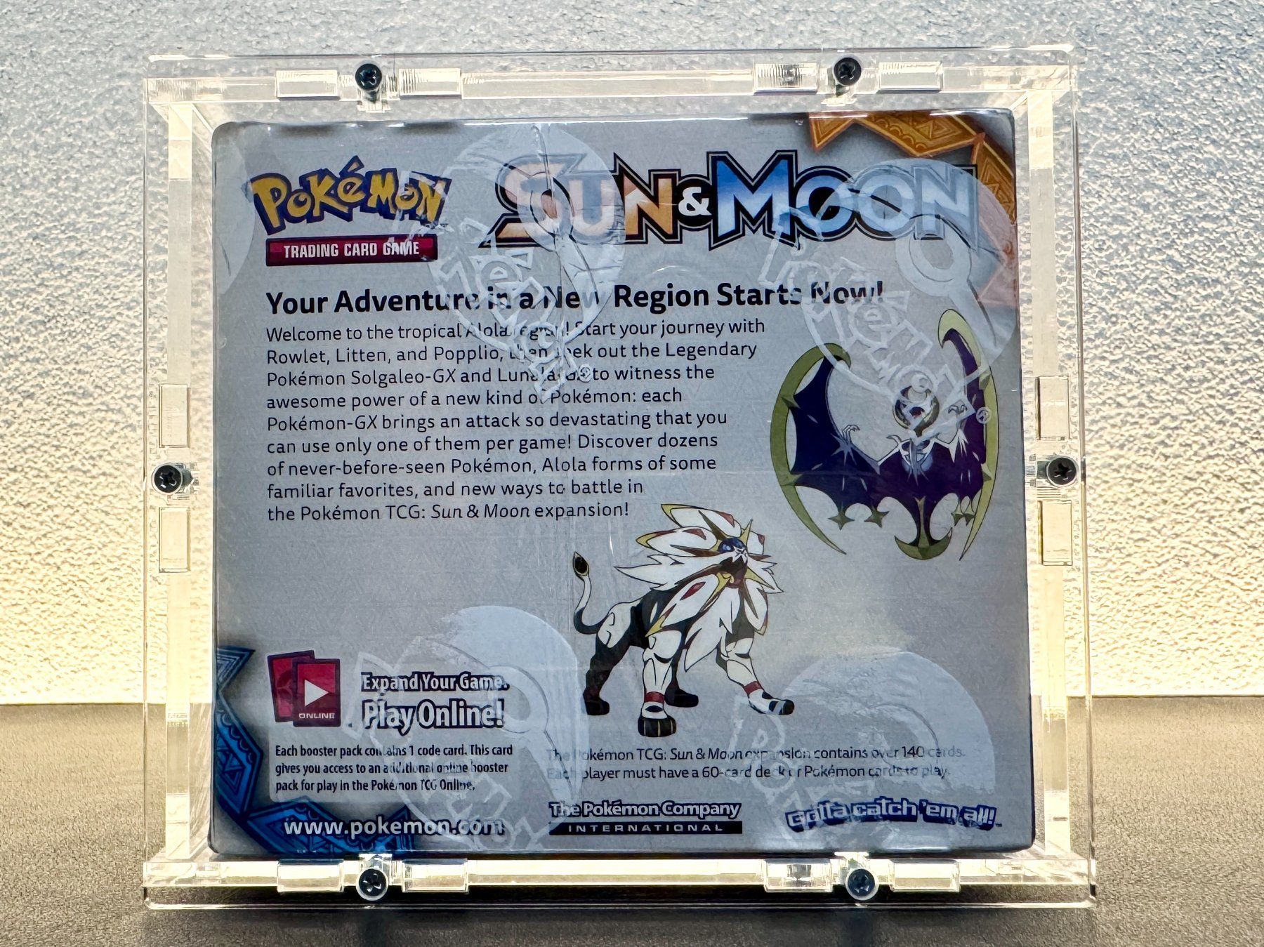 Pokémon Cartes à collectionner: Pokémon Sun & Moon Base Display EN OVP + Acrylbox – Neuf avec emballage d'origine à Schlatt TG par catch_up 5