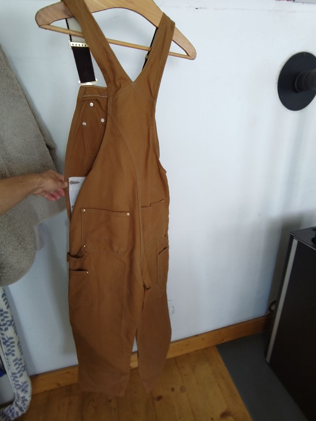 Carhartt Pantaloni: Carhartt Workwear Latzhose – Usato da Hünenberg venduto da dundie 1
