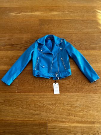 ZARA Kunstlederjacke Gr. XS
