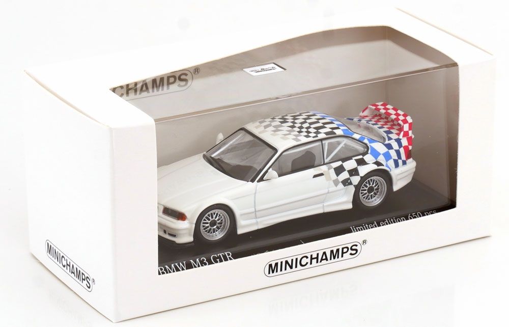 BMW Modellini d'auto: Minichamps 1:43 BMW M3 GTR E36 1993 – Nuovo e nell'imballaggio originale da Bettens venduto da Thejoshuatree 2
