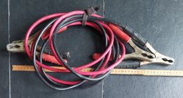 Starthilfe-Kabel für Auto etc, 8mm dick mit Isolation