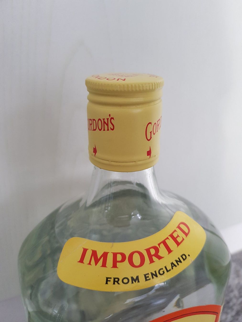 Bevande alcoliche: Vintage "Gordon's Dry Gin" aus den 1990er Jahren – Nuovo e nell'imballaggio originale da Näfels venduto da SuEdHe 4