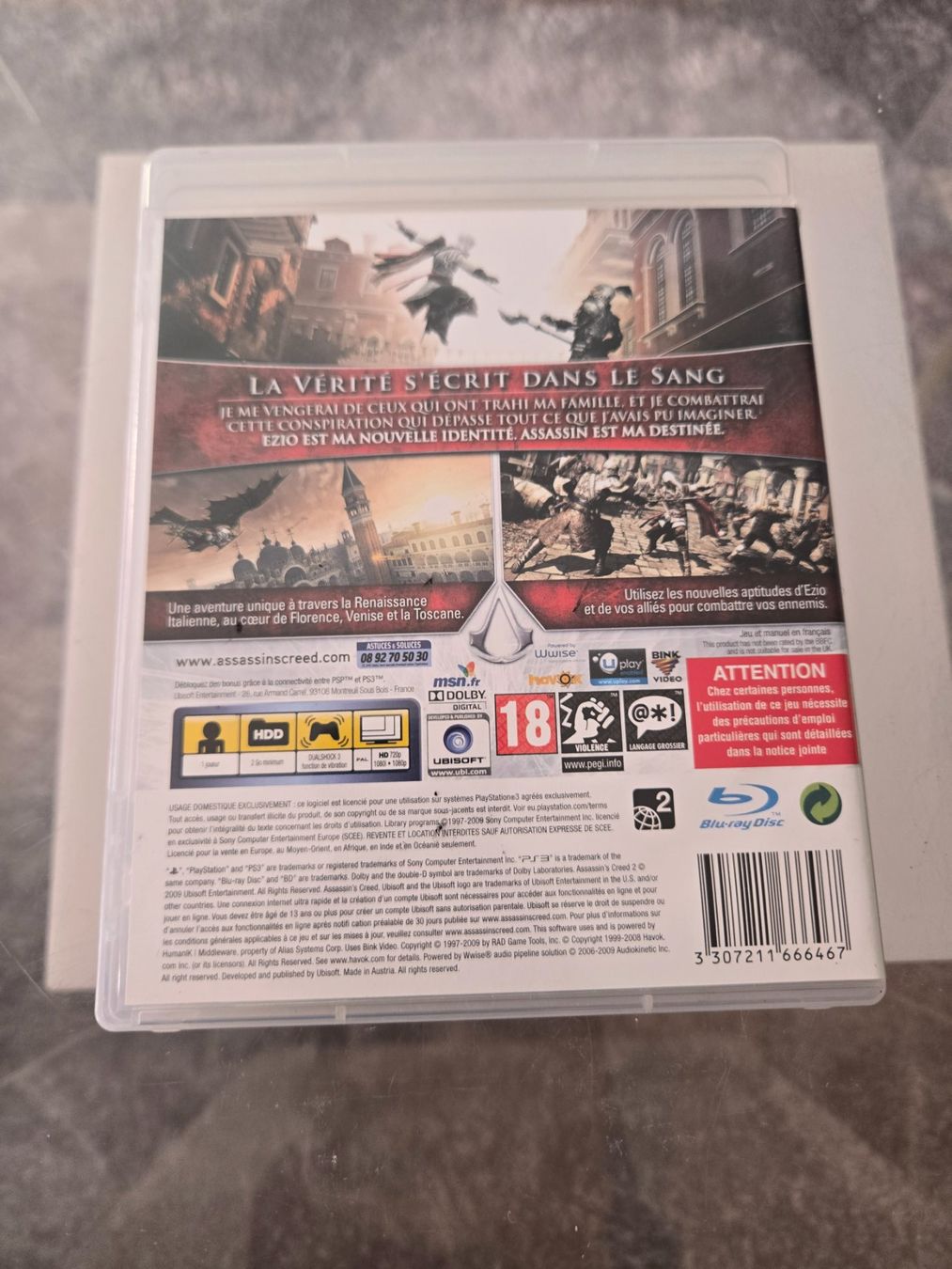 Jeux: Assassin's Creed 2 PS3 – D'occasion à Bussigny par Kfdlt 1