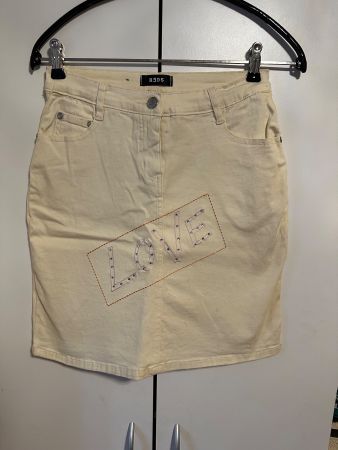 Rock RESS beige Grösse S mit Applikation