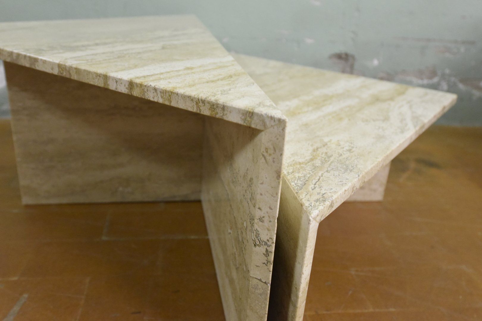 Tavoli: Designer Couchtisch Up&Up Travertin – Usato da Lichtensteig venduto da Usedinstorecom 5