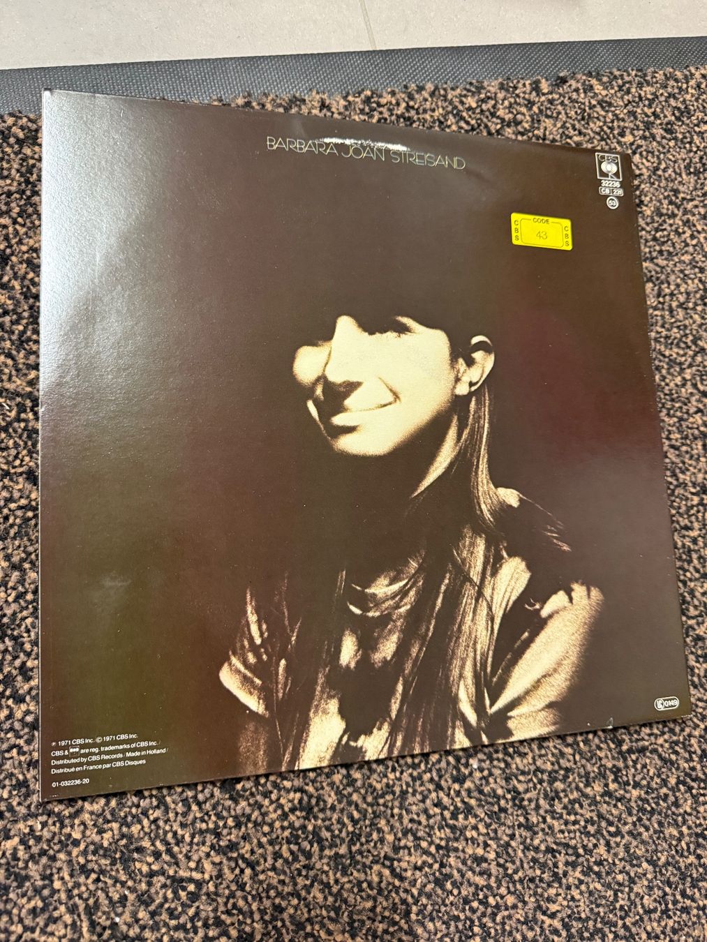 Dischi in vinile: Schallplatte / Barbara Streisand / Joan – Usato da Freidorf TG venduto da sarotiko 2