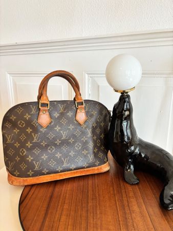 DEAL! ❤️ Louis Vuitton Alma Monogram Handbag - Authenticated