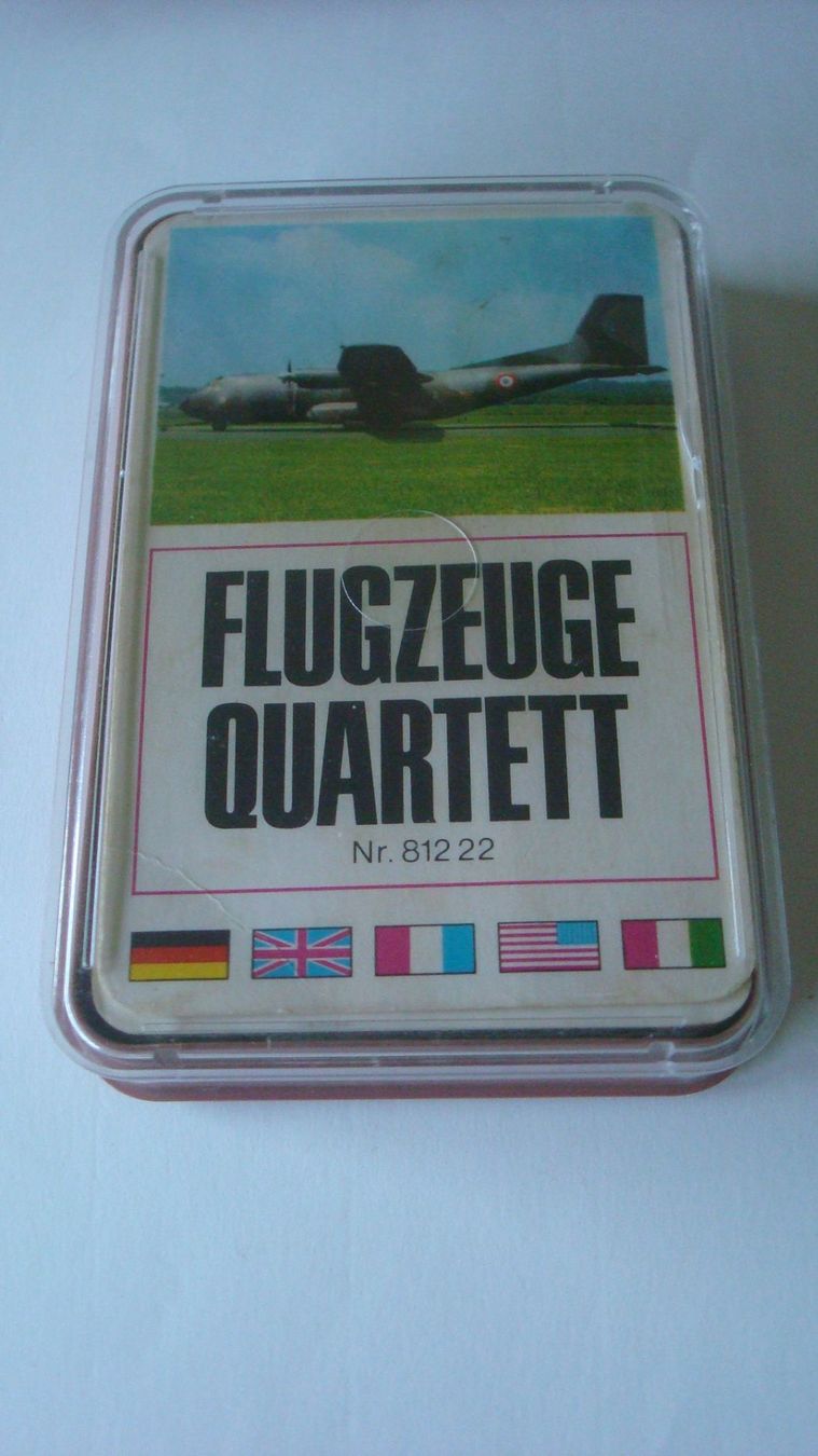 Giochi: Flugzeuge Quartett Nr. 81222 – Usato da Münchenstein venduto da Pesci6