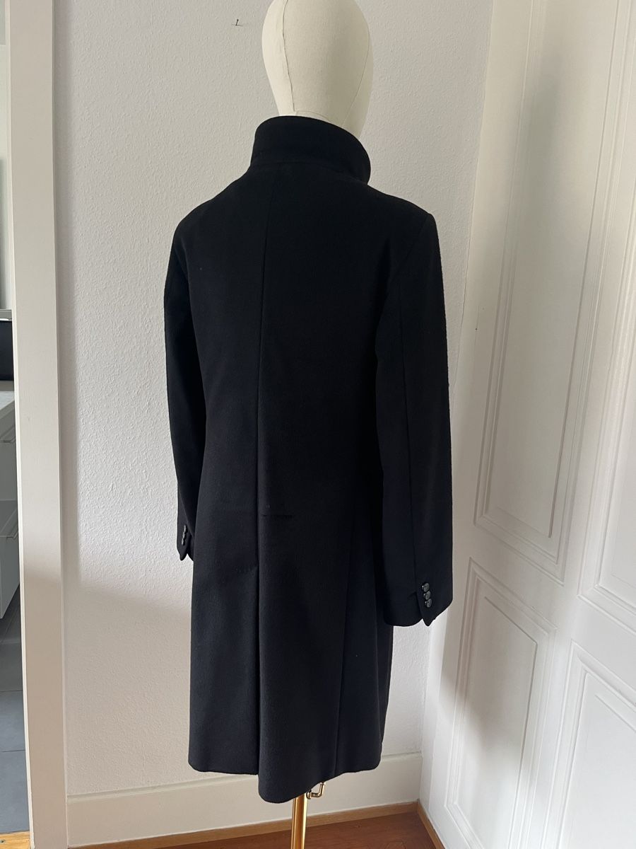 Max Mara Cappotti: Max Mara Studio Black Wool Coat - Excellent! – Usato da Mies venduto da nic_yk5d 8