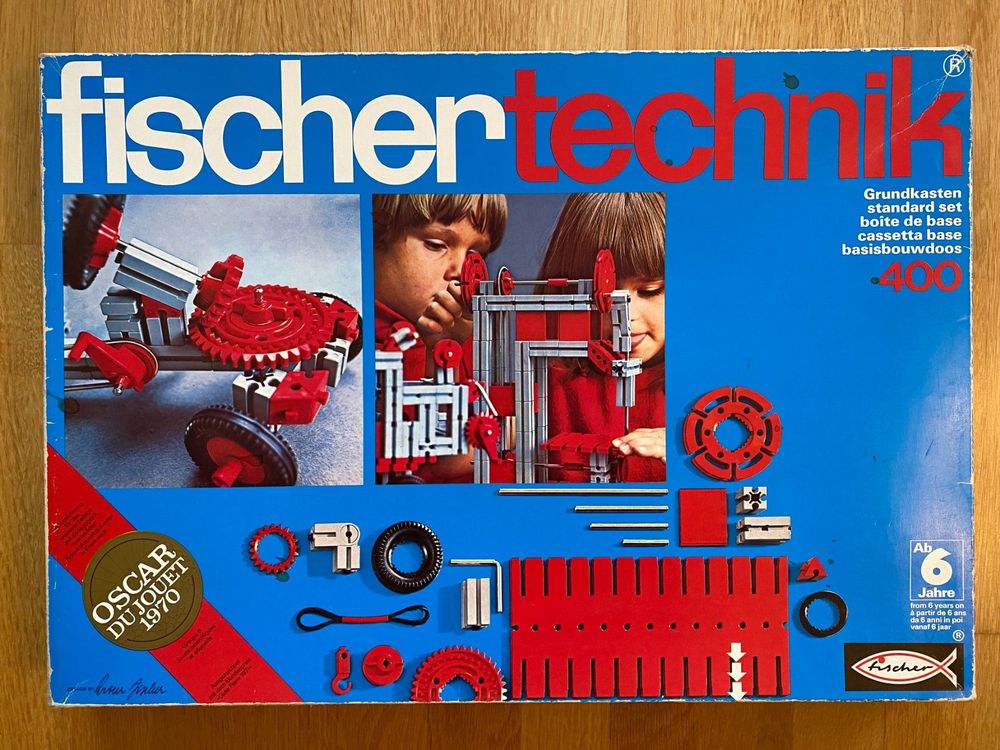 FISCHERTECHNIK GRUNDKASTEN 300 , OVP mit Anleitung EUR 38,99 - DE