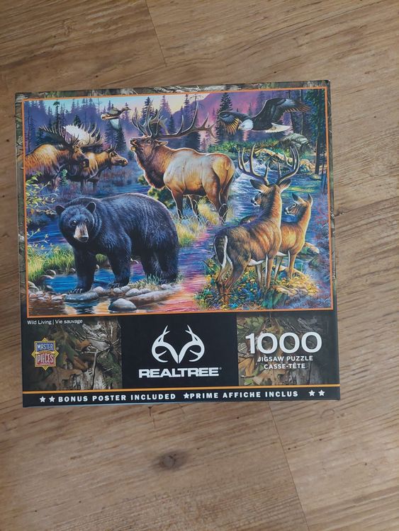 Gentle Bruin Puzzle – 1000 Teile, Niedlicher Bär Mit Brille | HEYE Puzzle