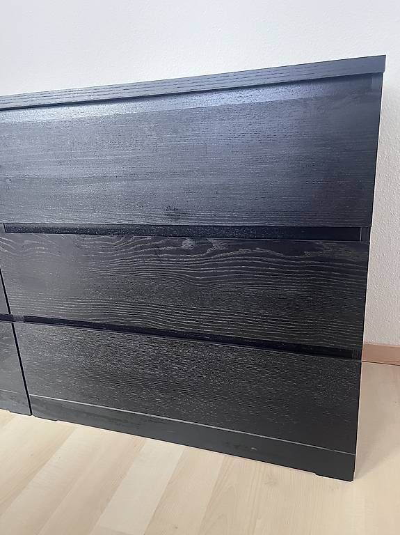 Ikea Cassettiere: Ikea MALM Kommode schwarz – Usato da Winterthur venduto da des_7snw 1