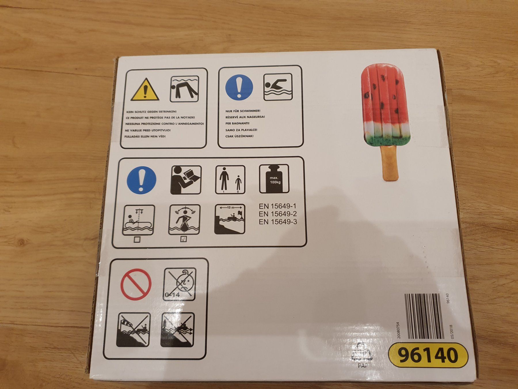 Matratzen: Intex Luftmatratze, Wassermelone, Eis am Stiel, neu – Neu und originalverpackt aus Heinrichswil von frankie19860 1