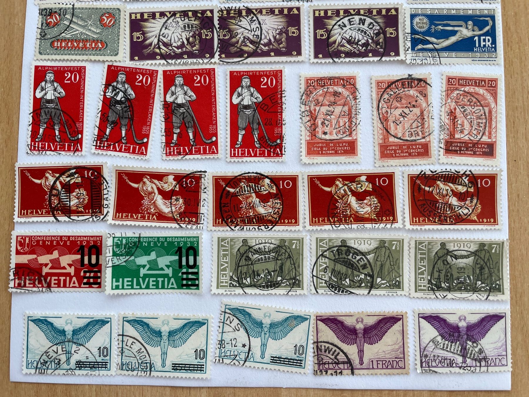 Tutti i francobolli: 50 timbres HAUTE VALEUR dès 20.- – Usato da Sonceboz-Sombeval venduto da Comment2 7