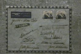 Flugpost Genf-Cairo 16.III.47, RF 47.3 a