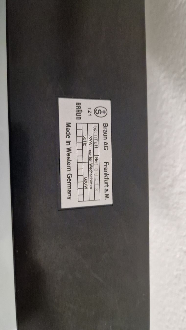 Braun Elettrodomestici da cucina: Braun Toaster  – Usato da Zürich venduto da anna.caterina 4