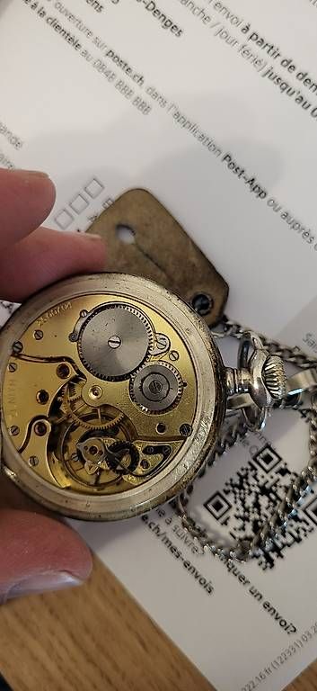 Montres: Montre de poches Zénith  – D'occasion à Denges par inox--2 1