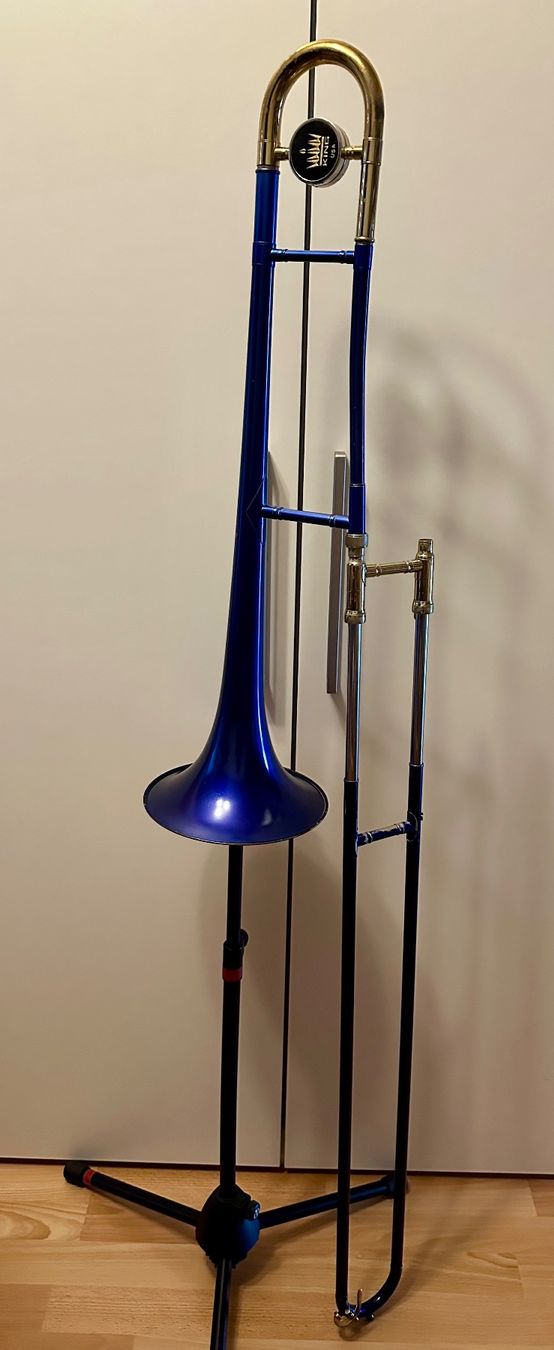 Strumenti musicali: King 606 Posaune in Blau – Usato da Oftringen venduto da ib.85 1