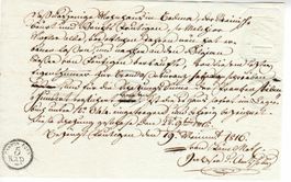 Brief Bern 1816