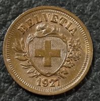 1 RAPPEN JAHR 1927 - SCHWEIZ / RAR