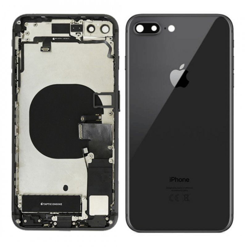 Apple Telefoni cellulari / Smartphones: Châssis Complet iPhone 7 Plus Noir Brillant- Connecteur de C – Usato da Morges venduto da DA-repa
