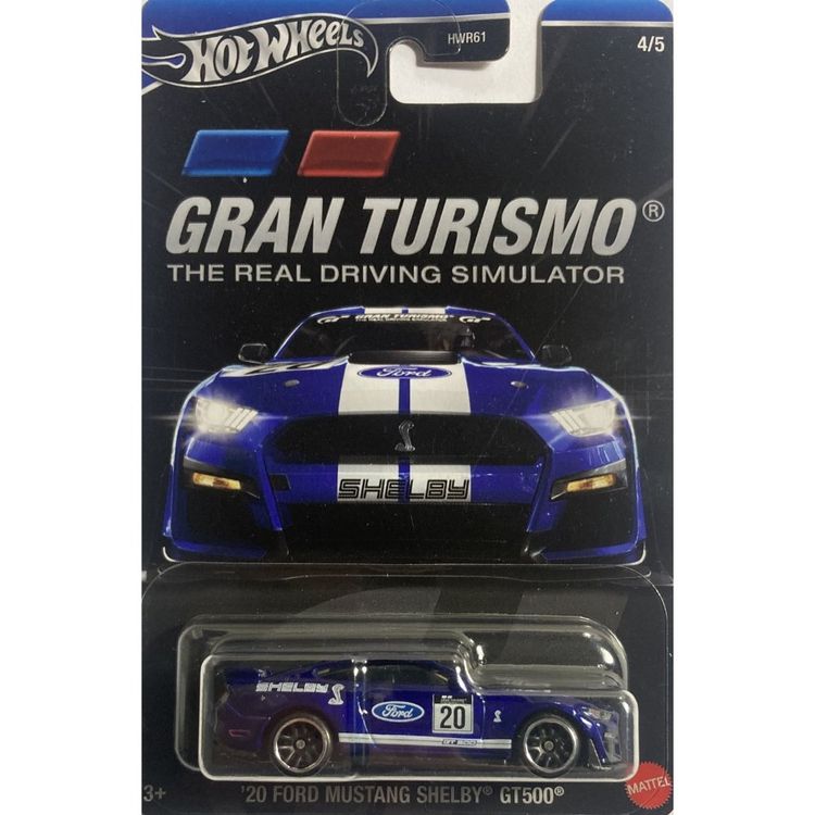 Hot Wheels 1/64 Ford Mustang Shelby GT500 Gran Turismo - Série 2024 #4/5 - Neuf