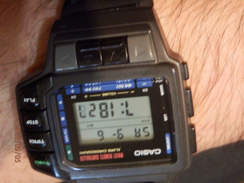 Montre casio online telecommande