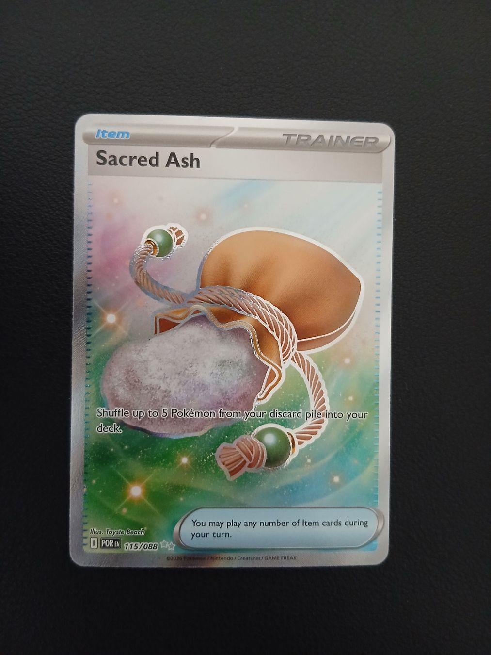 Pokémon Carte collezionabili: Perfect Order Sacred Ash Pokémon Englisch – Nuovo (secondo la descrizione) da Regensdorf venduto da Baba_Basar