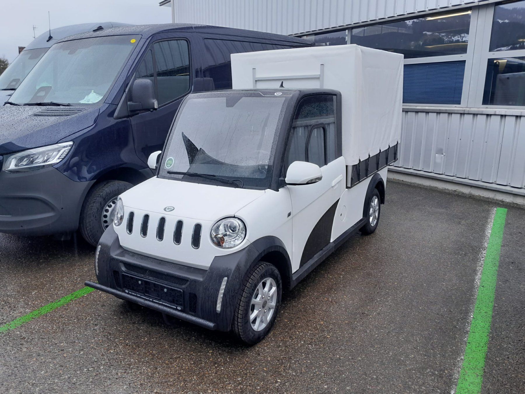 Veicoli elettrici: Ari Motors 458 XL Pritsche mit Plane – Difettoso da Nesslau venduto da Altherr12